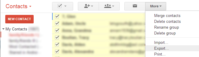 gmail-contacts-export